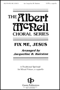 Fix Me Jesus SATB choral sheet music cover